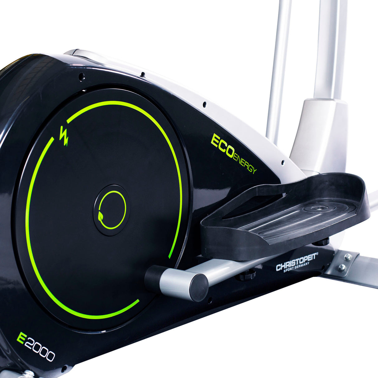 Christopeit Crosstrainer Ergometer Eco 2000, Generator, USB, Kino Mapp APP