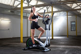 Christopeit Crosstrainer Ergometer Eco 2000, Generator, USB, Kino Mapp APP