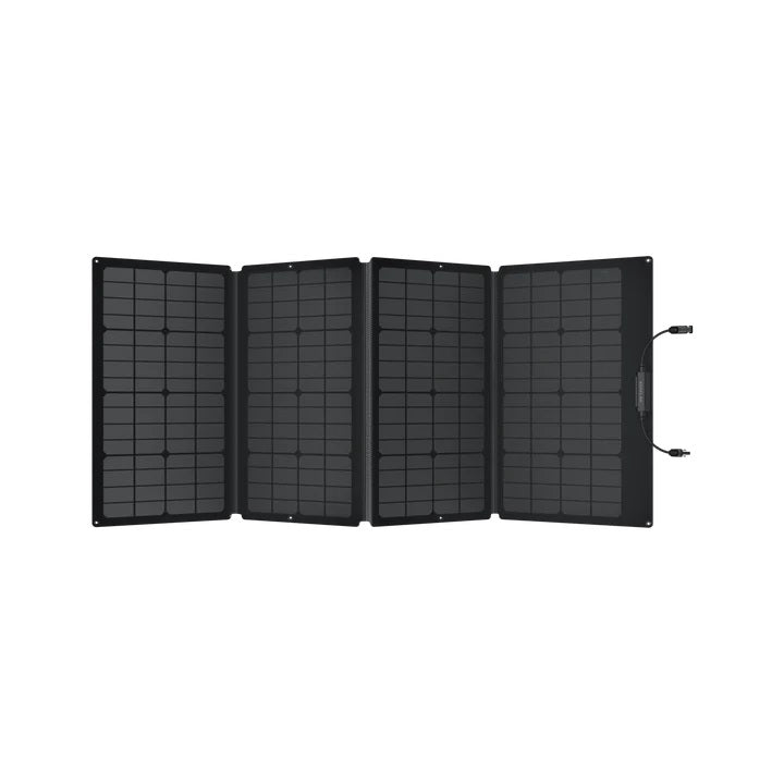 EcoFlow Solarpanel tragbar schwarz 160 W-0% MwSt. (gem. � 12 Abs. 3 UStG)