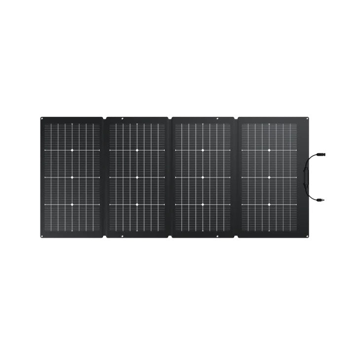 EcoFlow bifaziales Solarpanel schwarz 220 W-0% MwSt. (gem. � 12 Abs. 3 UStG)