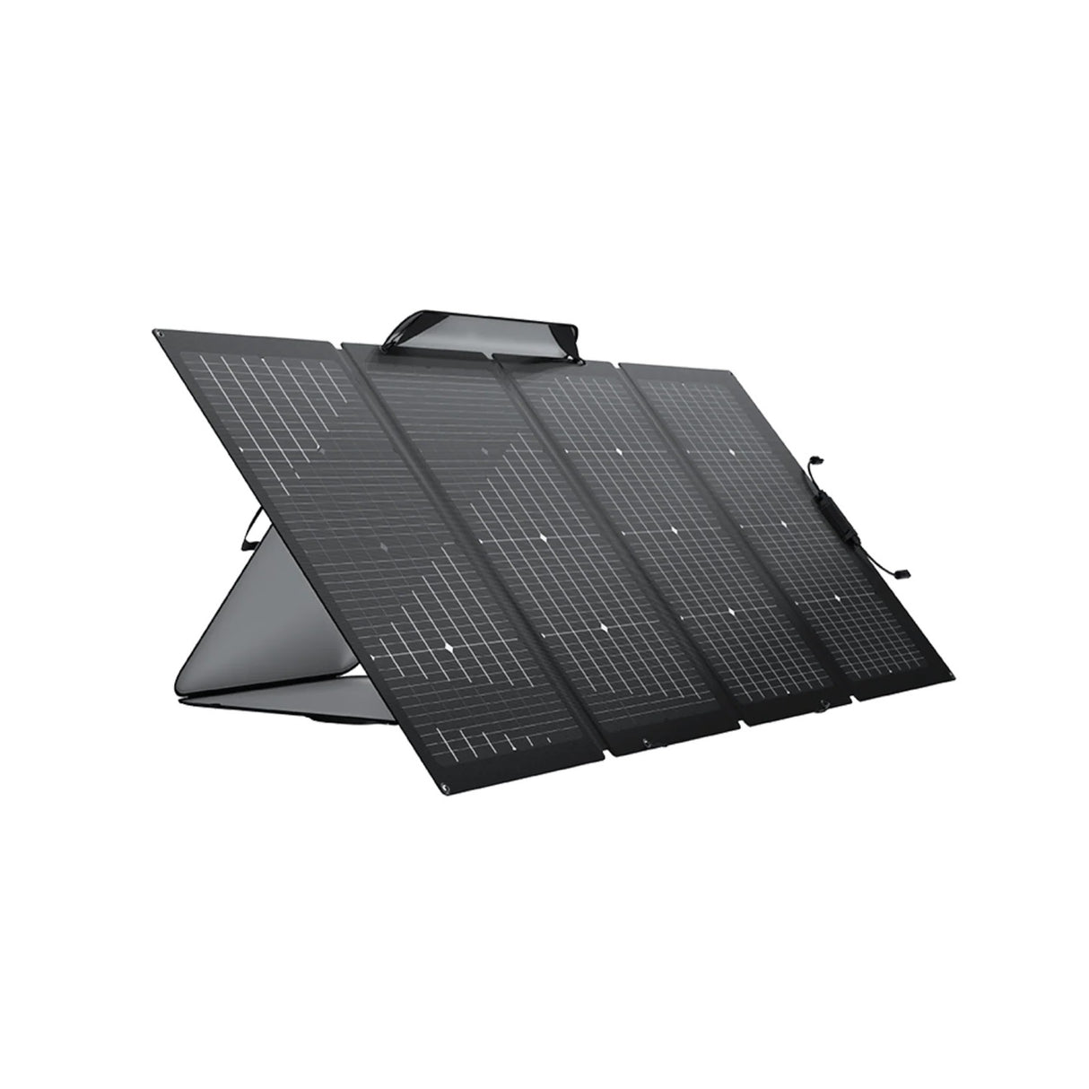 EcoFlow bifaziales Solarpanel schwarz 220 W-0% MwSt. (gem. � 12 Abs. 3 UStG)