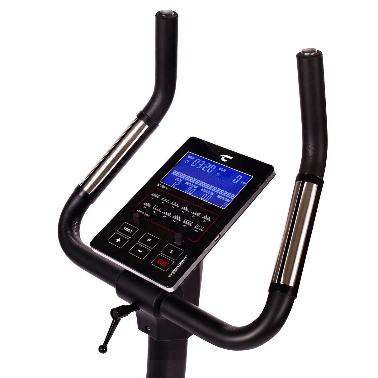 Christopeit Heimtrainer Ergometer ET 6 Pro, Induktionsbremse, KinoMap APP