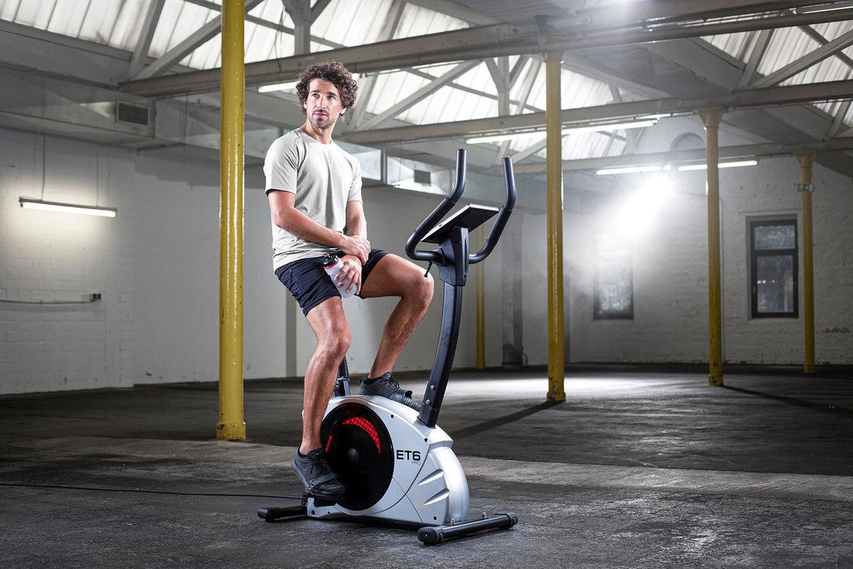 Christopeit Heimtrainer Ergometer ET 6 Pro, Induktionsbremse, KinoMap APP
