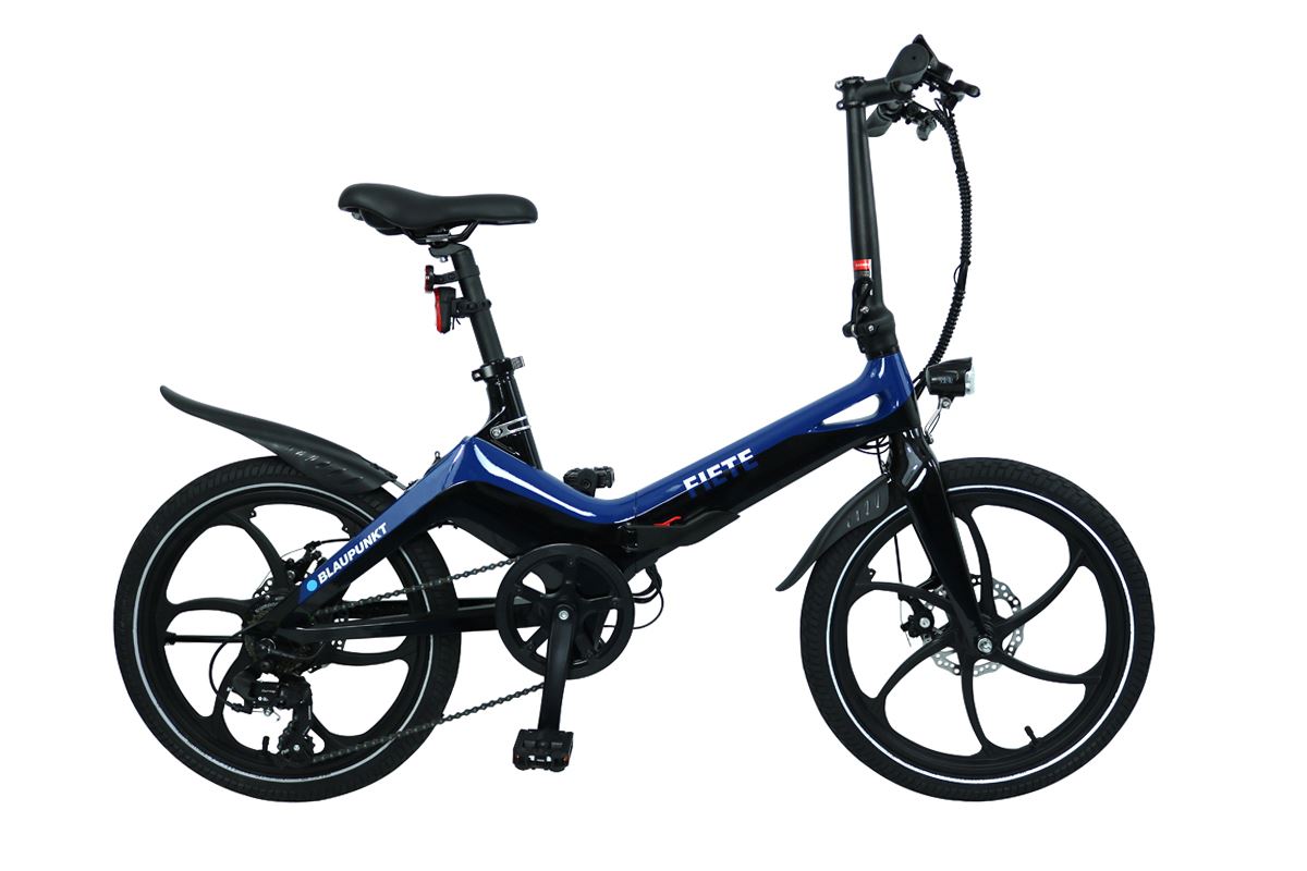 Blaupunkt E-Bike FIETE blau faltbar