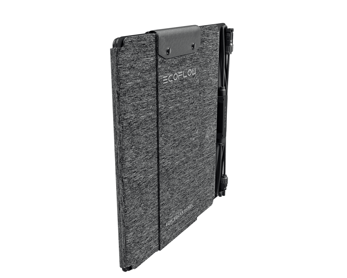 EcoFlow Solarpanel tragbar schwarz 60 W-0% MwSt. (gem. � 12 Abs. 3 UStG)