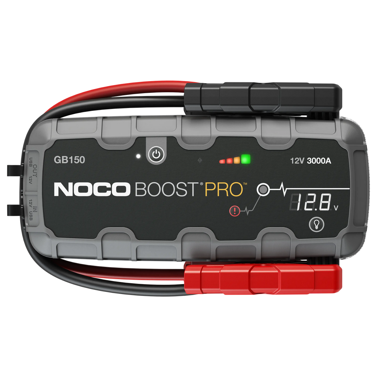 NOCO BOOST PRO GB150 12V Starthilfe mit 3000 A und integrierten Starthilfekabeln