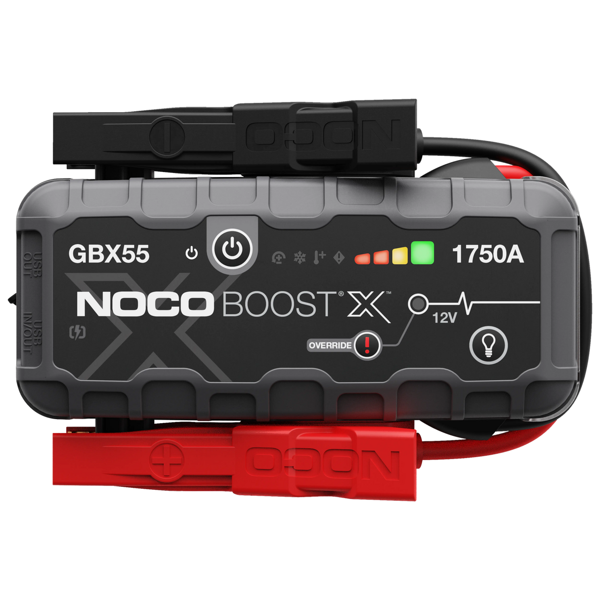 NOCO BOOST X GBX55 12V Starthilfe mit 1750 A und integrierten Starthilfekabeln
