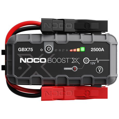 NOCO BOOST X GBX75 12V Starthilfe mit 2500 A und integrierten Starthilfekabeln