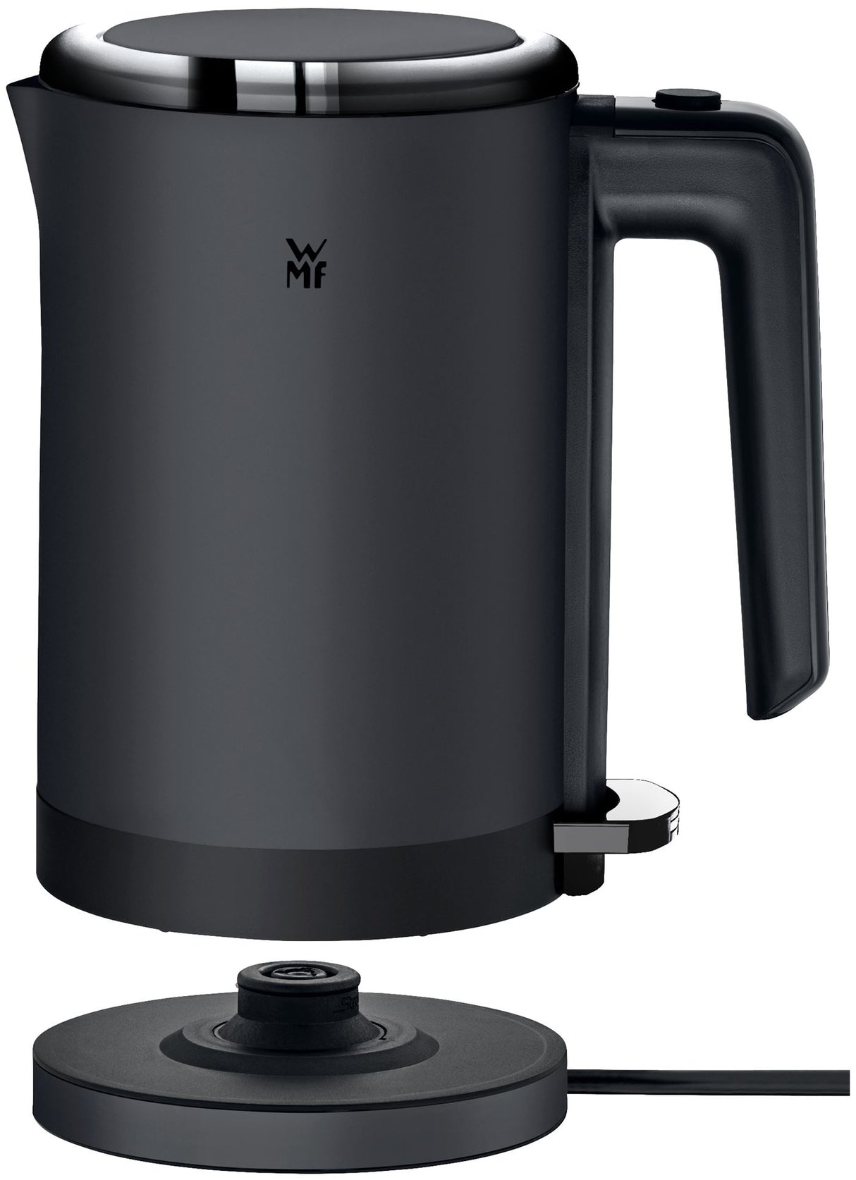WMF KÜCHENminis Wasserkocher, 0,8 l, Deep Black