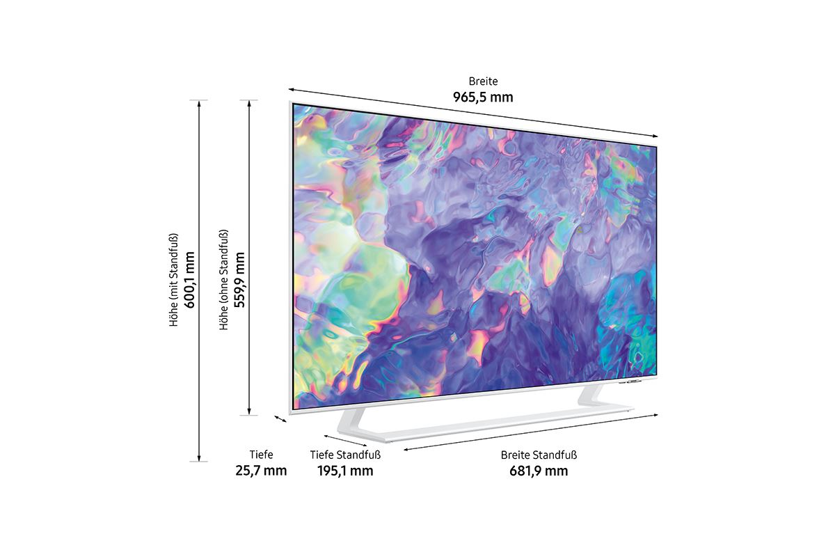 Samsung Fernseher 50 Zoll 4k GU50CU8589UXZG deutsches Modell