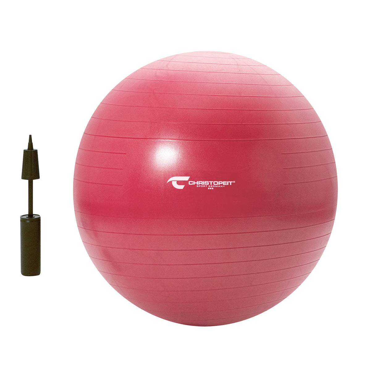 Christopeit Gymnastikball 65 cm inkl. Pumpe