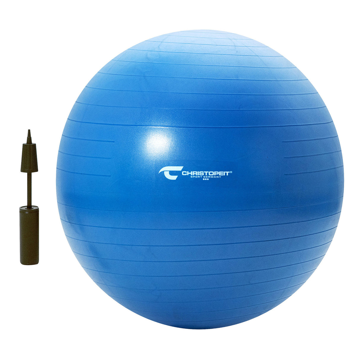 Christopeit Gymnastikball 75 cm inkl. Pumpe