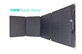 EcoFlow Solarpanel tragbar schwarz 110 W-0% MwSt. (gem. � 12 Abs. 3 UStG)