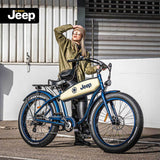 Jeep Cruise E-Bike CR 7005 blau