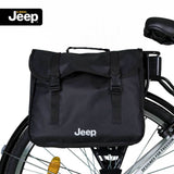 Jeep E-Bikes doppelte Gepäckträger-Tasche schwarz