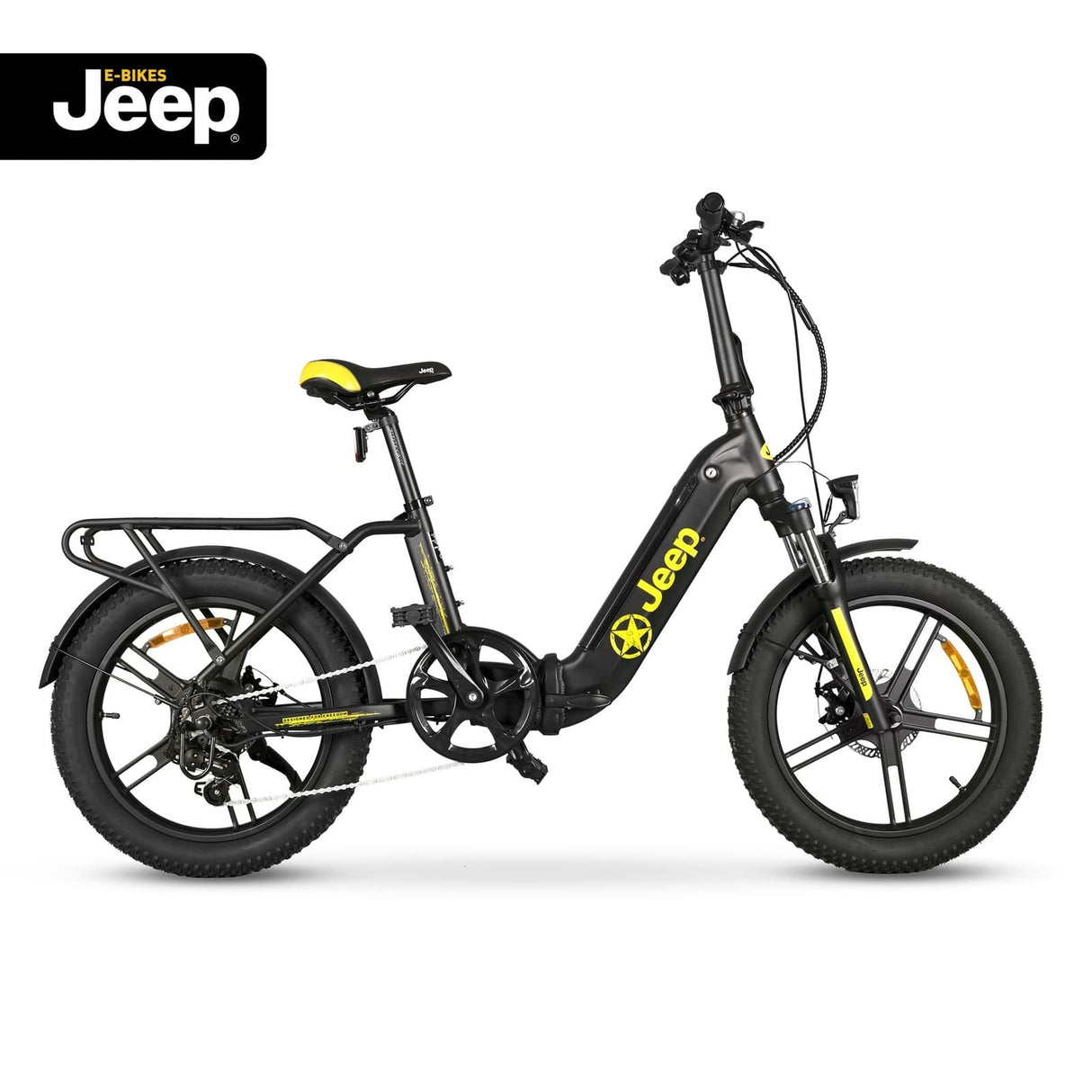 Jeep Faltbares E-Bike FR 7000 schwarz