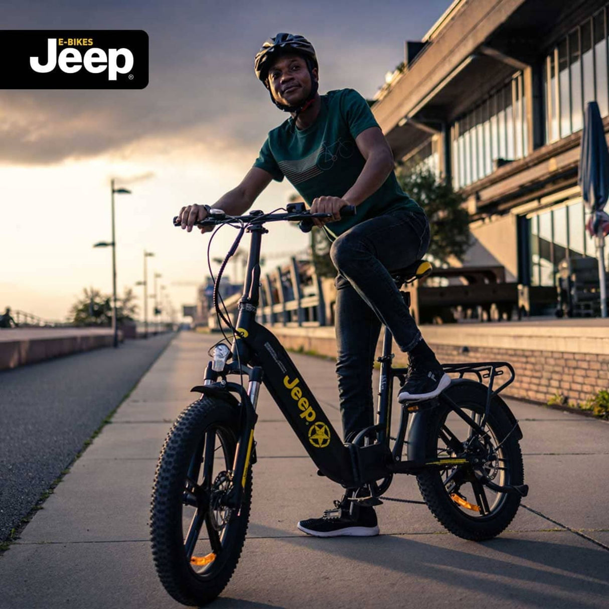 Jeep Faltbares E-Bike FR 7000 schwarz