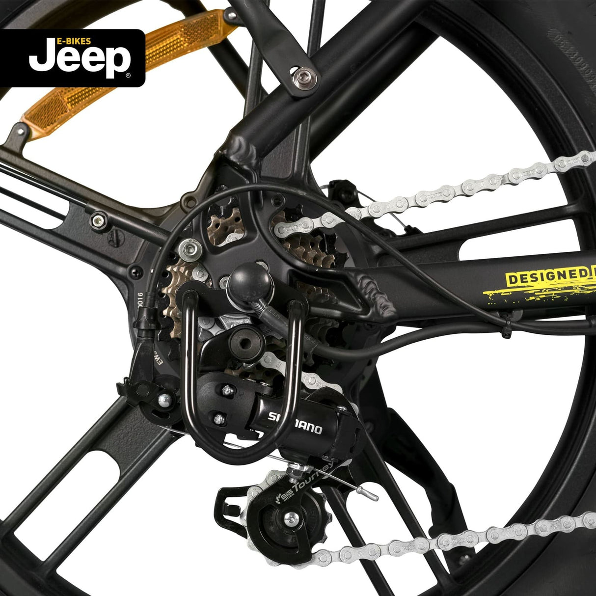 Jeep Faltbares E-Bike FR 7000 schwarz