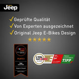 Jeep Faltbares FAT E-Bike FR 7020 schwarz