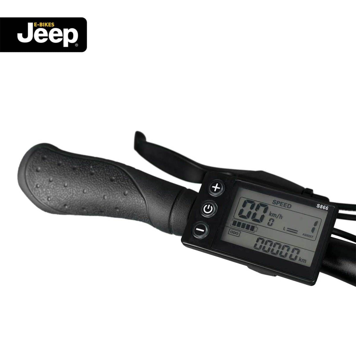 Jeep Faltbares FAT E-Bike FR 7020 schwarz