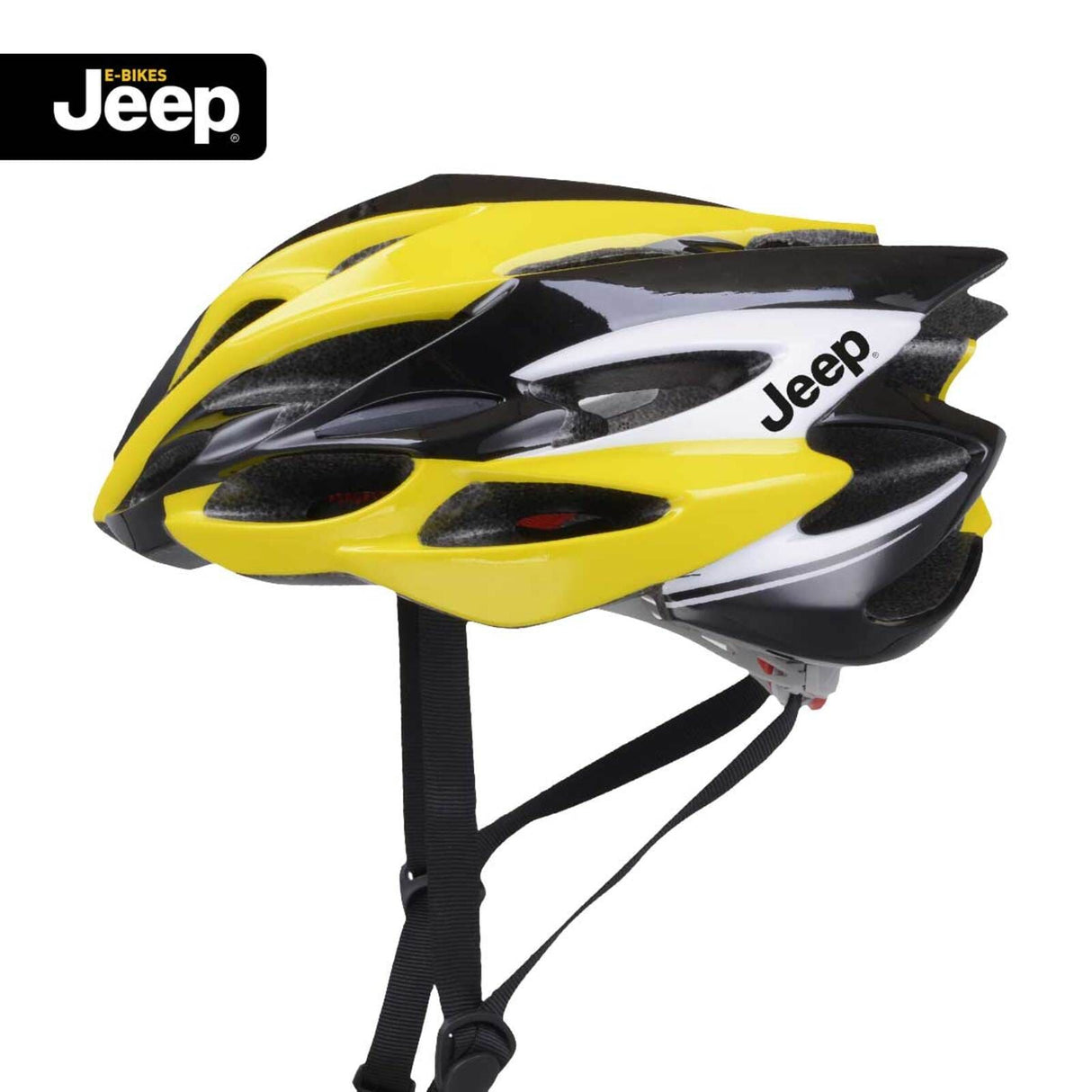 Jeep E-Bikes Helm gelb