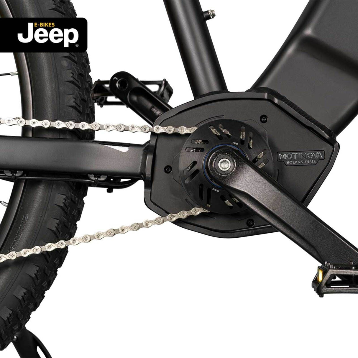 Jeep Mountain E-Bike MHM 7010 schwarz