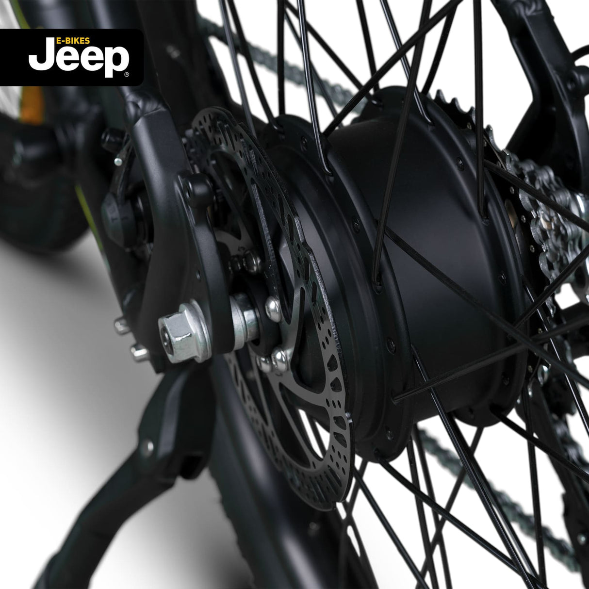 Jeep Mountain E-Bike MHR 7000 schwarz