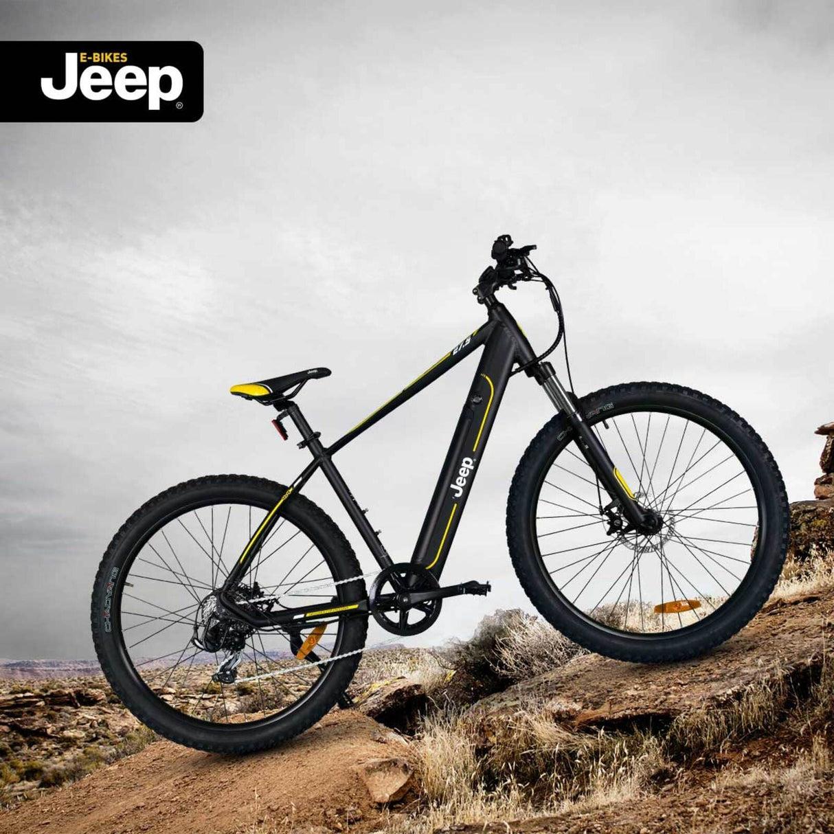 Jeep Mountain E-Bike MHR 7000 schwarz