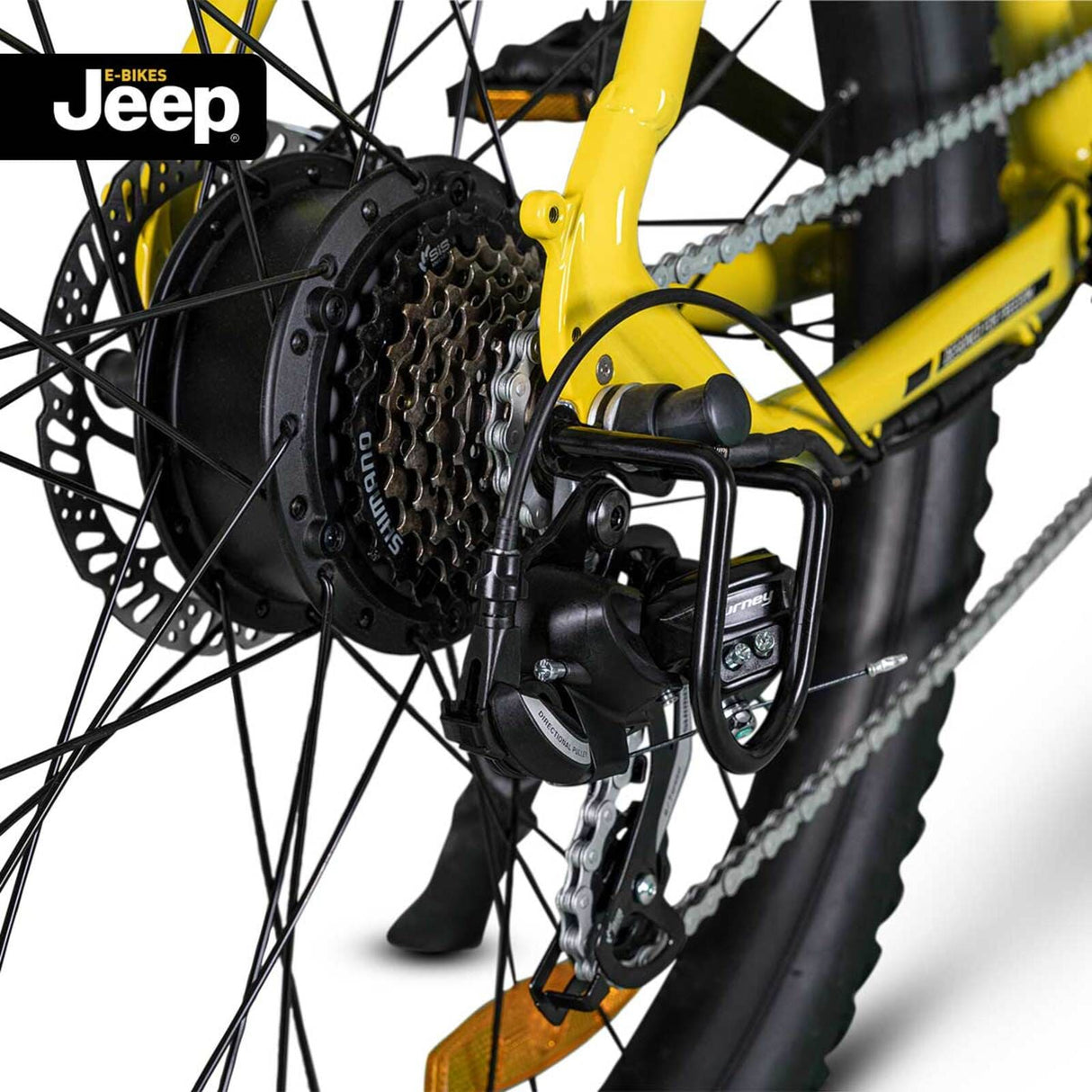 Jeep Mountain E-Bike MHR 7002 schwarz