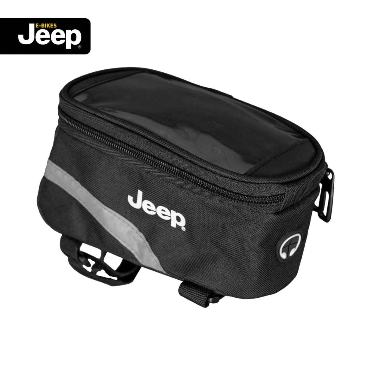 Jeep E-Bikes Smartphone Rahmentasche schwarz