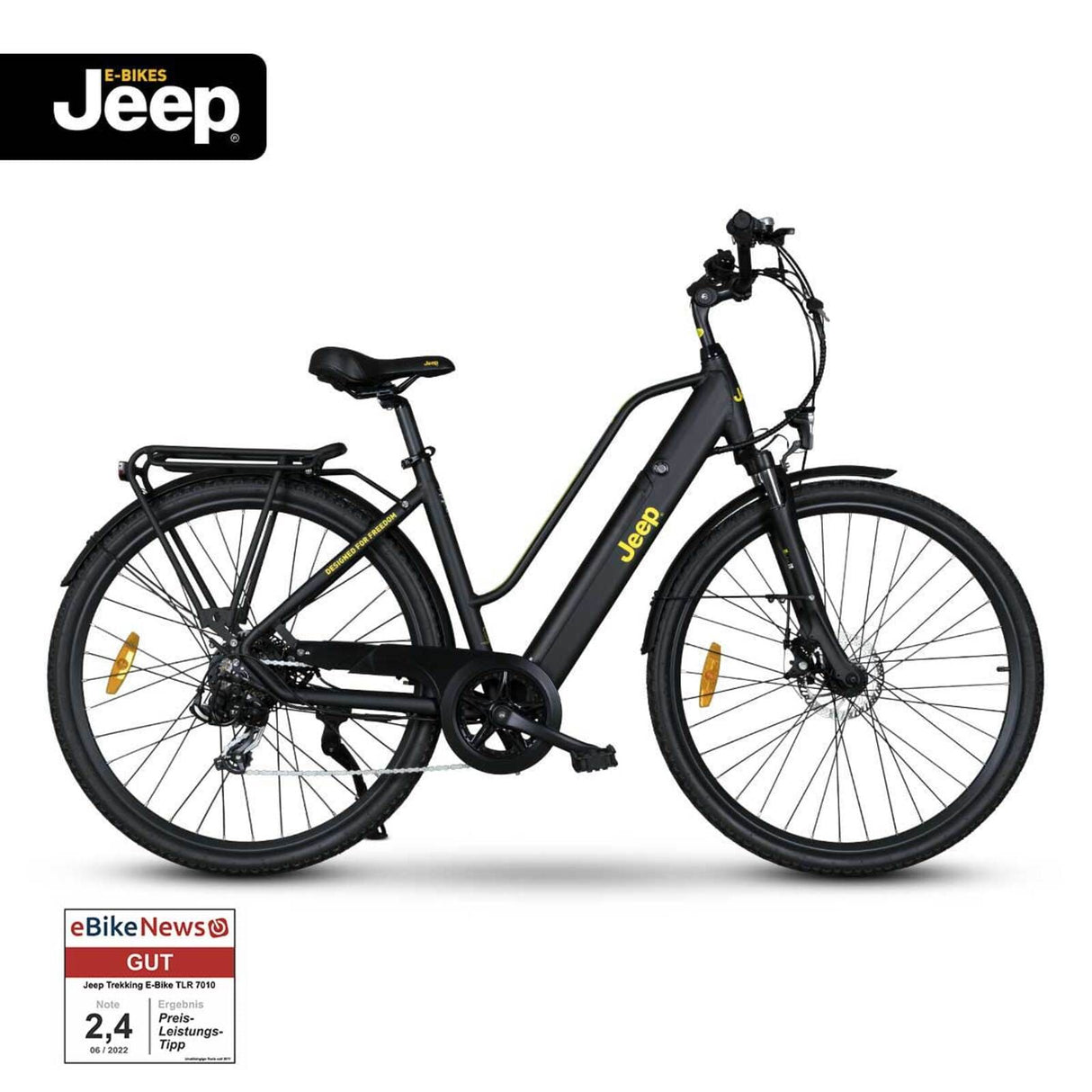 Jeep Trekking E-Bike TLR 7010 schwarz
