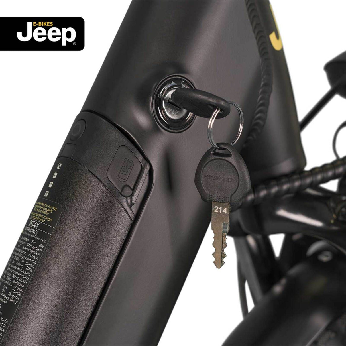 Jeep Trekking E-Bike TLR 7010 schwarz