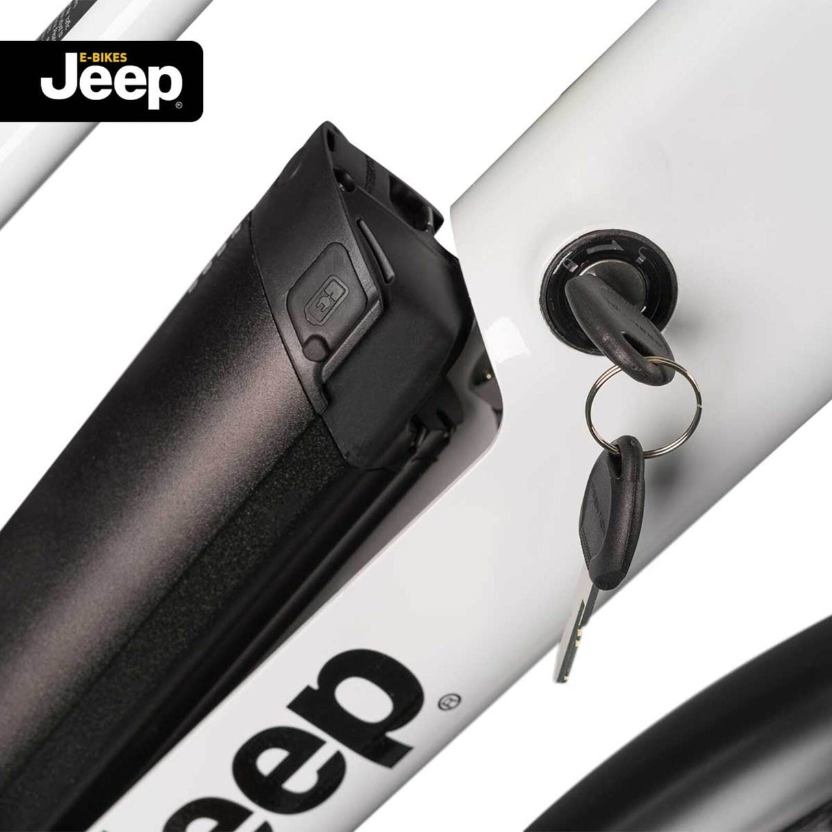 Jeep Trekking E-Bike TLR 7011, weiß