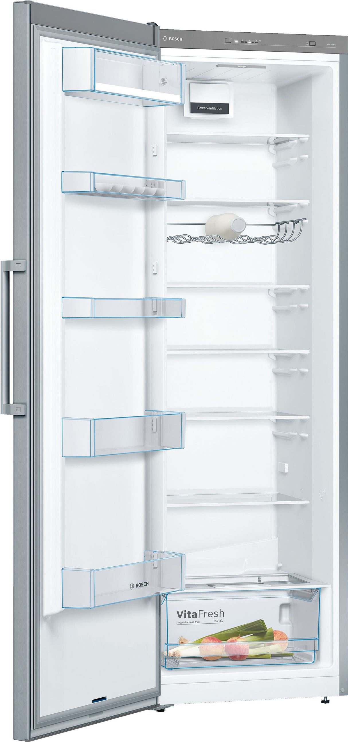 Bosch Kühlschrank KSV36VLDP 186 x 60 cm Edelstahl-Optik