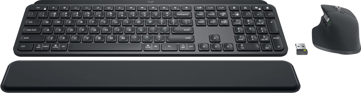 Logitech Tastatur und Maus MX Keys Combo for Business Graphite
