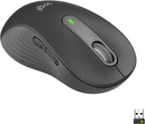 Logitech Maus Signature M650 L grau linkshänder