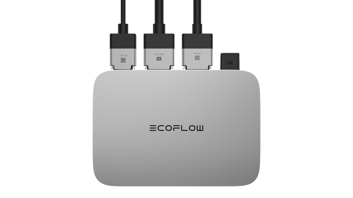 EcoFlow Wechselrichter PowerStream 600 W grau-0% MwSt. (gem. � 12 Abs. 3 UStG)