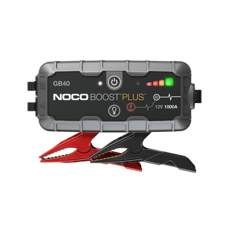 NOCO BOOST Plus GB40 12V Starthilfe mit 1000 A und roten sowie schwarzen Batterieklemmen