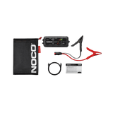 NOCO BOOST XL GB50 12V Starthilfe mit 1500 A, Aufbewahrungstasche, Batterieklemmen, USB-Kabel und Anleitung