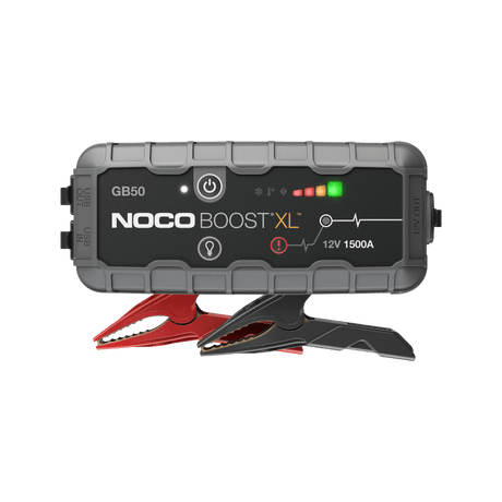 NOCO BOOST XL GB50 12V Starthilfe mit 1500 A und roten sowie schwarzen Batterieklemmen