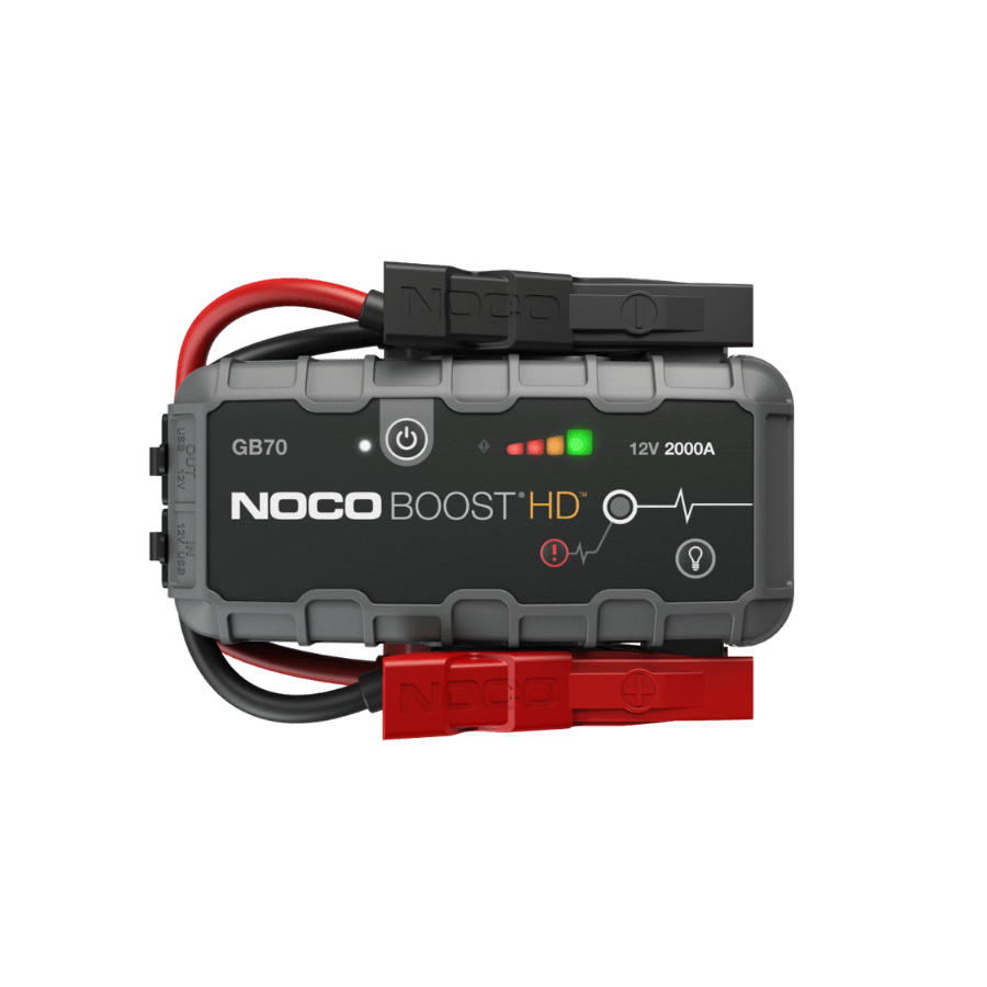NOCO BOOST HD GB70 12V Starthilfe mit 2000 A und integrierten Starthilfekabeln