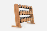 NOHRD DumbBells 18er-Hantelset mit Ablage (5-25kg)