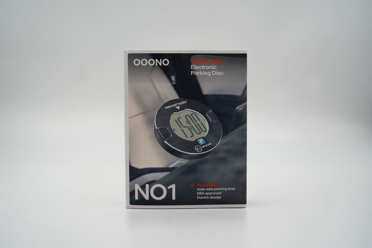 ooono P-Disc No1 schwarz - digitale Parkscheibe