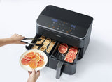 Cosori Heißluftfritteuse 8,5 Liter Dual Basket schwarz