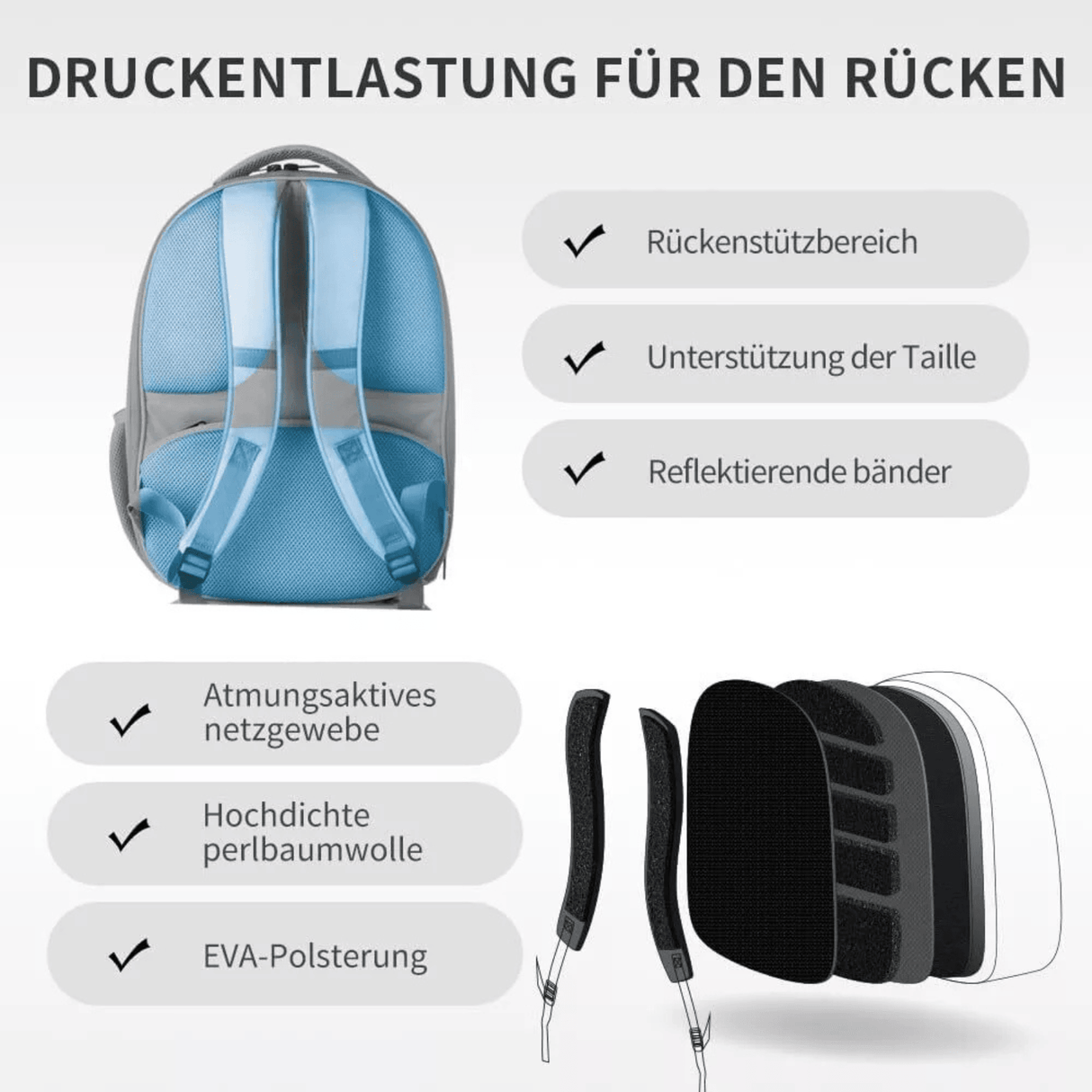 PETKIT Breezy2 Katzenrucksack Transporttasche mit Lüfter Cremeweiß