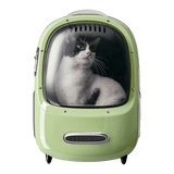 PETKIT Breezy2 Katzenrucksack Transporttasche mit Lüfter Grün