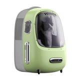 PETKIT Breezy2 Katzenrucksack Transporttasche mit Lüfter Grün