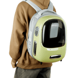 PETKIT Breezy2 Katzenrucksack Transporttasche mit Lüfter Grün