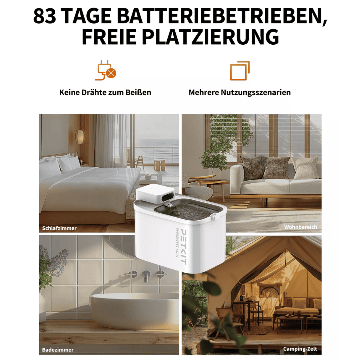 PETKIT Eversweet Max Katzenbrunnen Trinkbrunnen