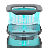 PETKIT Eversweet Solo SE Katzenbrunnen leise, Trinkbrunnen Grau